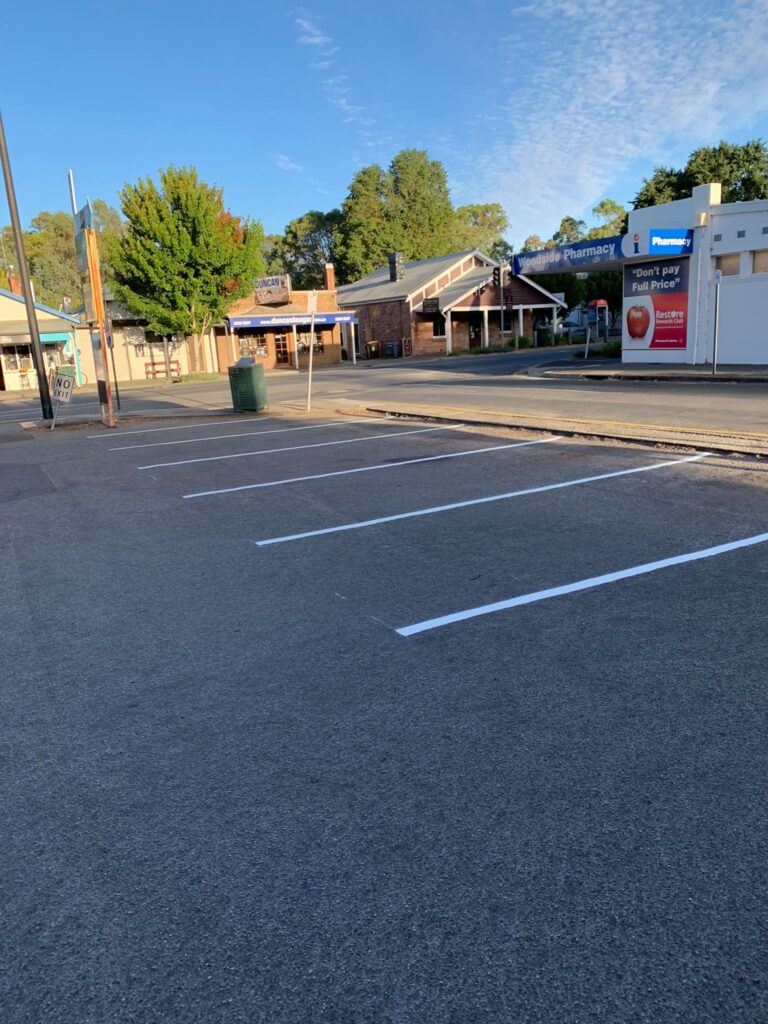 carpark line marking